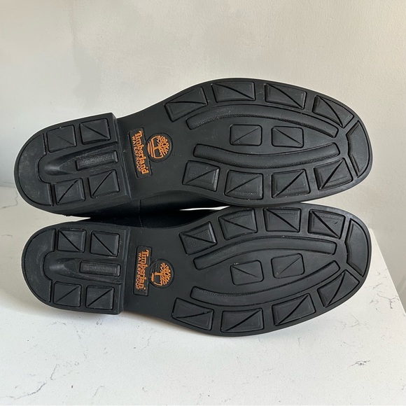 Timberland Mt Washington Chelsea Ankle Waterproof Black Leather Boots 13M Men - Picture 4 of 14